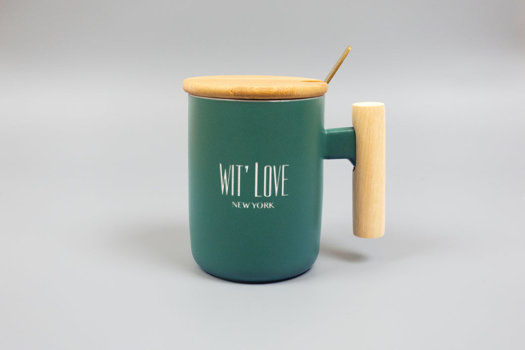 WIT' LOVE SIGNATURE LOGO MUG